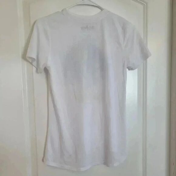 Harry Potter Women's (jrs) White Poly/Rayon Graphic Crew Neck Short Sleeve T-Shi - Picture 5 of 5